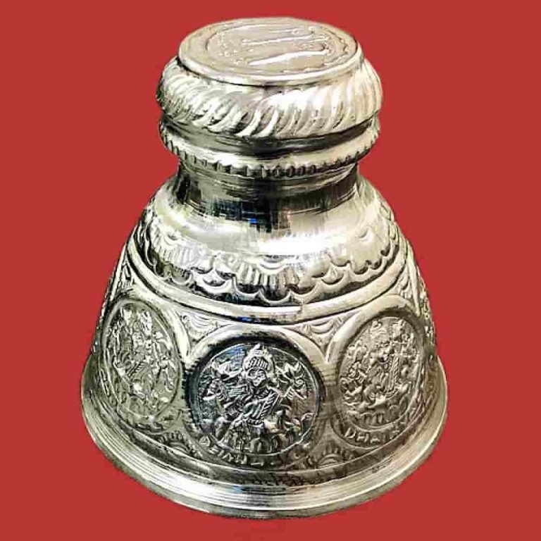 Ashta Lakshmi Shatagopam (Silver Coated)